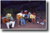 Brad, our 2004 guide (left of Rich) is also a very good musician