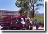 Packing up the boats, 2004