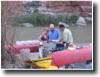 Kat, Mike, Jim--our guides do dinner