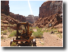 Old bulldozer at Hey Joe Canyon